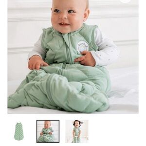 Dreamland Baby Weighted Sleep Sack Green Size M